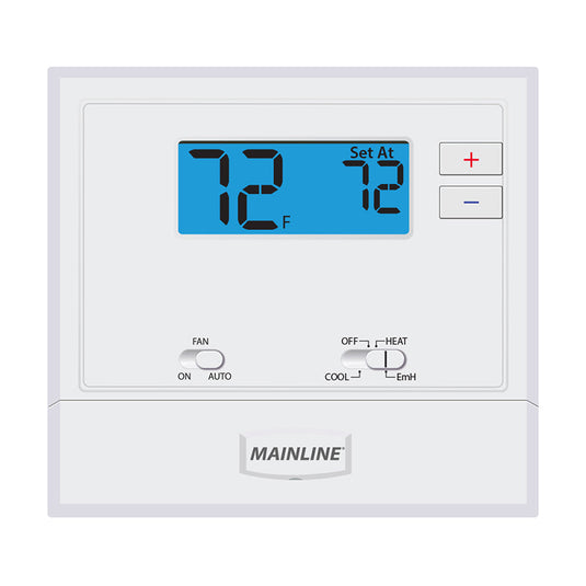 Non-Programmable Thermostat - Conventional or Heat Pump